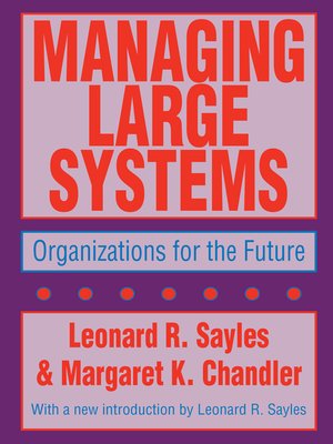 cover image of Managing Large Systems